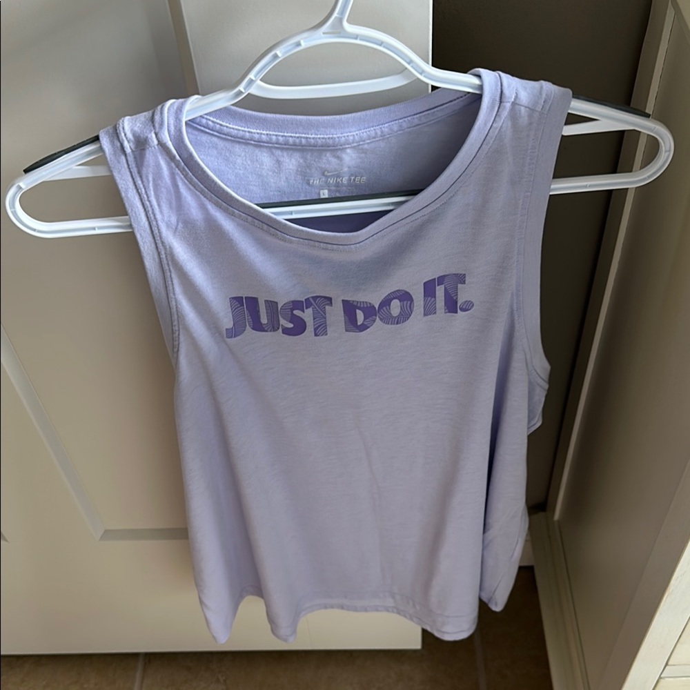 Nike Women's Lavender Muscle Tee